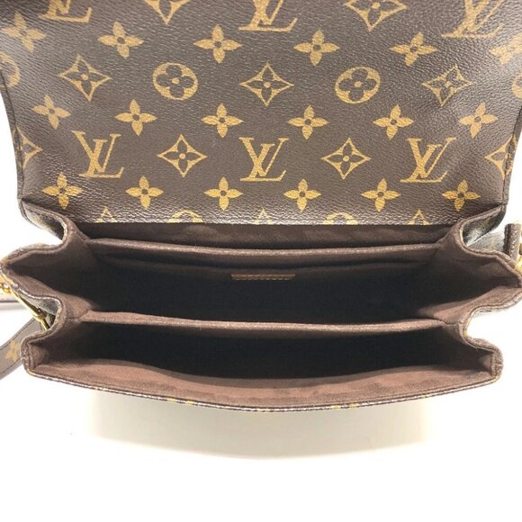 LOUIS VUITTON M40780 Monogram Pochette MetisMM 2WAY Shoulder Bag Hand Bag - Picture 4 of 16